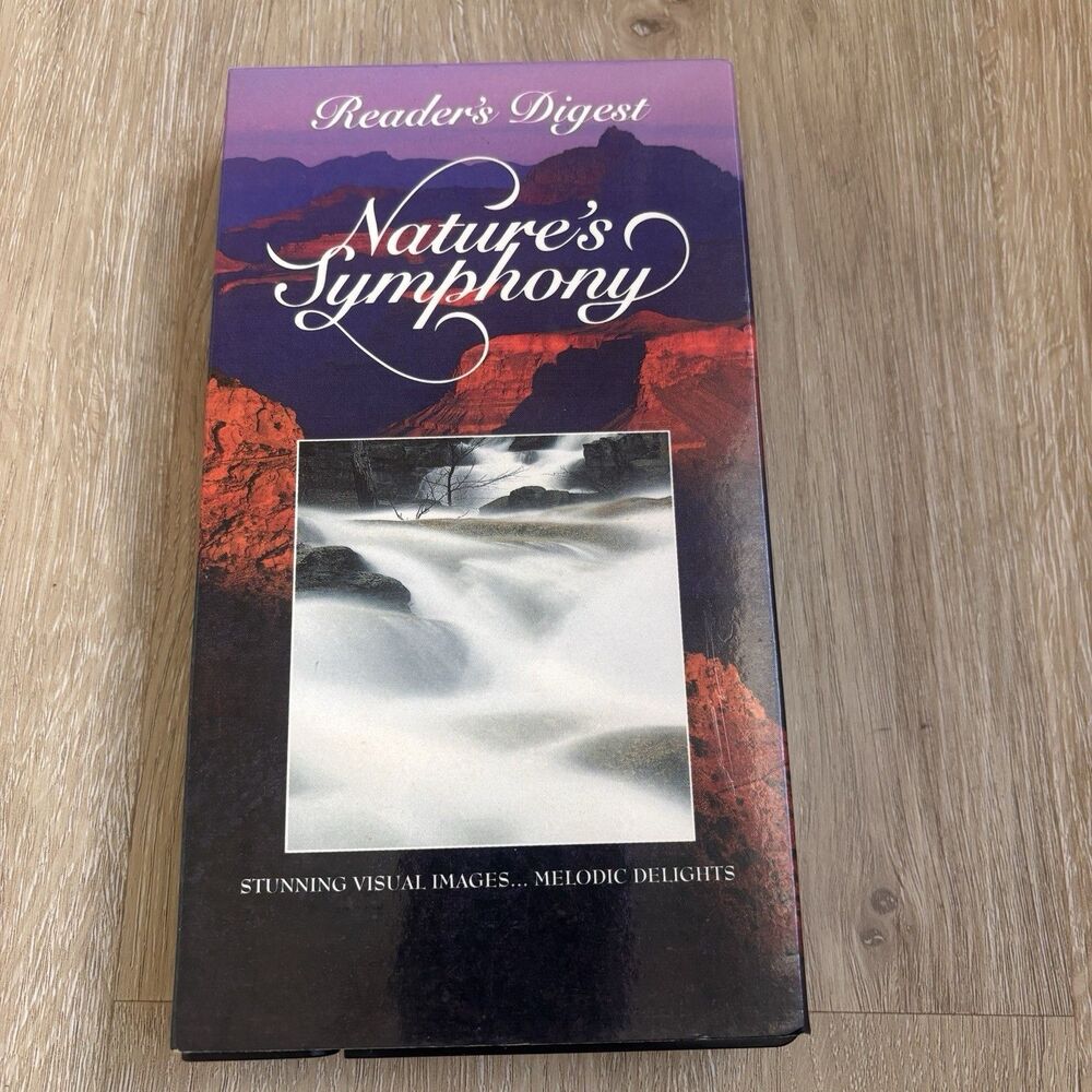 Readers Digest Natures Symphony VHS Video 1991 Classical Music National Parks